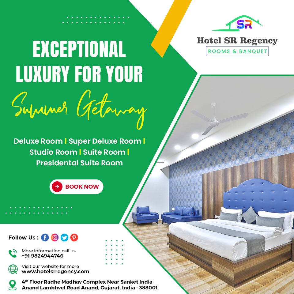 hotelsrregency's tweet photo. Hotel SR Regency is the perfect destination for your next summer escape. So book your stay today and experience the ultimate in relaxation and fun!
https://t.co/63nWnH35A3
08003756746

#hotelsrregency #resort #hotel #travel #vacation #holiday #luxury #summer #nature #summer https://t.co/cmxm00mLHW