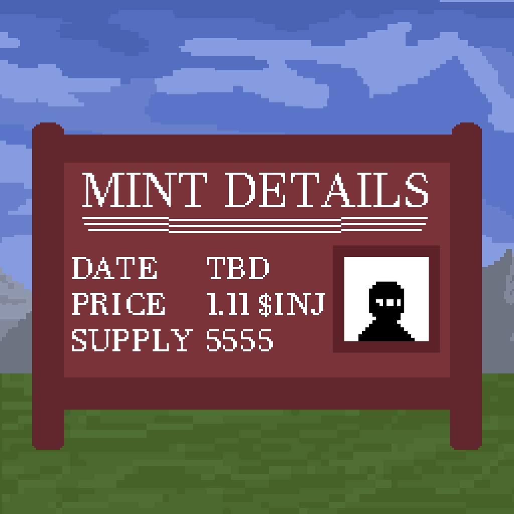 PremierNinjas's tweet photo. PREMIER NINJAS MINT DETAILS🥷

DATE: TBA
SUPPLY: 5,555
PRICE 1.11 $ INJ

Our website: https://t.co/wGXfpZHpHA

Like, retweet, and tag 3 friends for a chance to earn Ninjalist ⚡️ https://t.co/VEKBr8nBQo