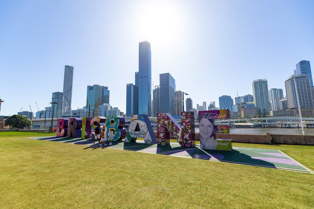 As we countdown to #BRAIN2023 in #Brisbane we'll show you some sites to visit in the downtime around the meeting. First stop is #Southbank - its nearby, its free &amp; has 17 hectares of lush parklands, world-class eateries, stunning river views. The perfect place to relax and unwind