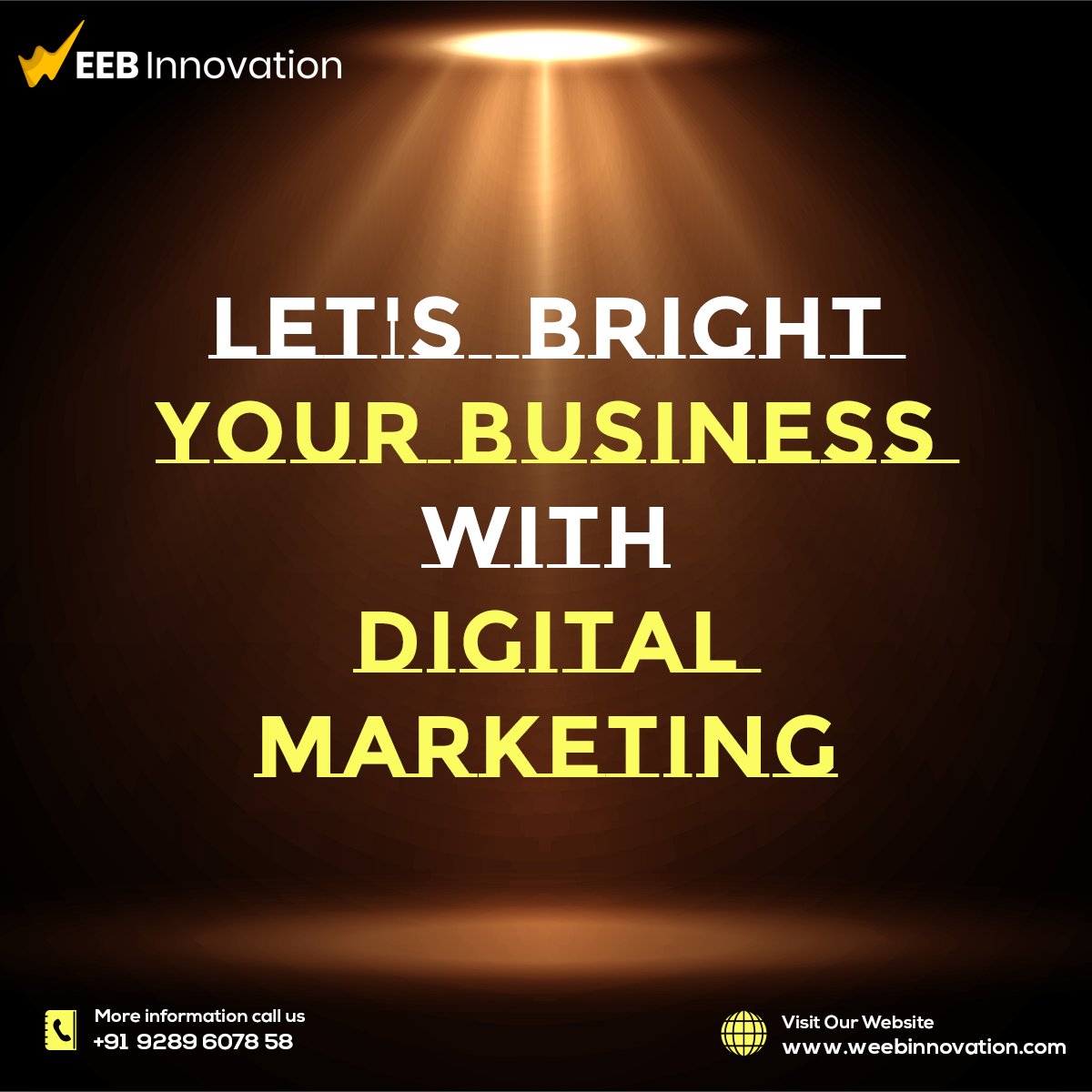 webinnovation2's tweet image. Let&apos;s  Bright Your Business with Digital Marketing!
#socialmedia #socialmediamarketing #website #websitedesign #websitedevelopment #digitalmarketing #digital #duda #weebinnovation
#labourday2023 #digital #digitalmarketing #trending #treandingpost #weebinnovation