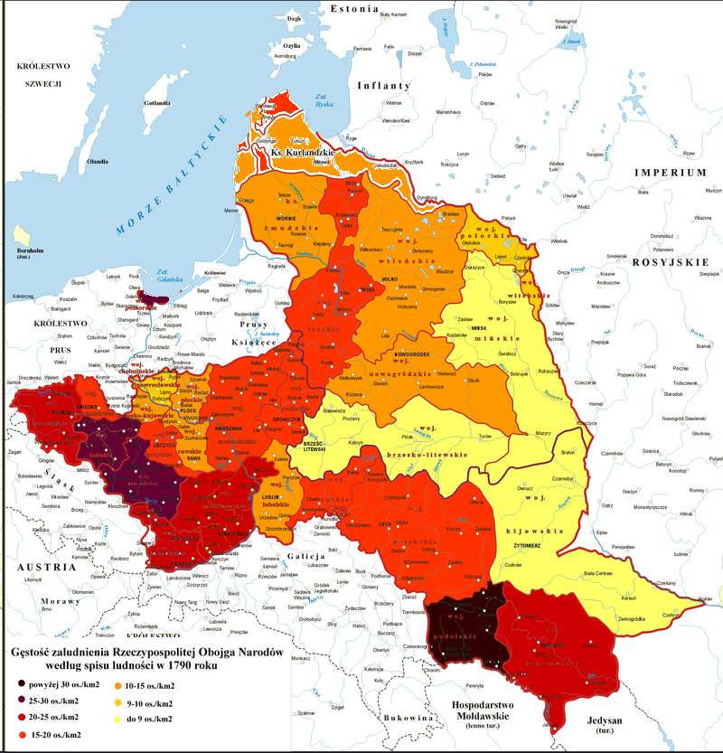 Po Pierwszym Rozbiorze W Rzeczypospolitej Wzrosła Liczba Zwolenników Reform Janusz Korwin-Mikke on Twitter: "To mapa Rzeczypospolitej Obojga