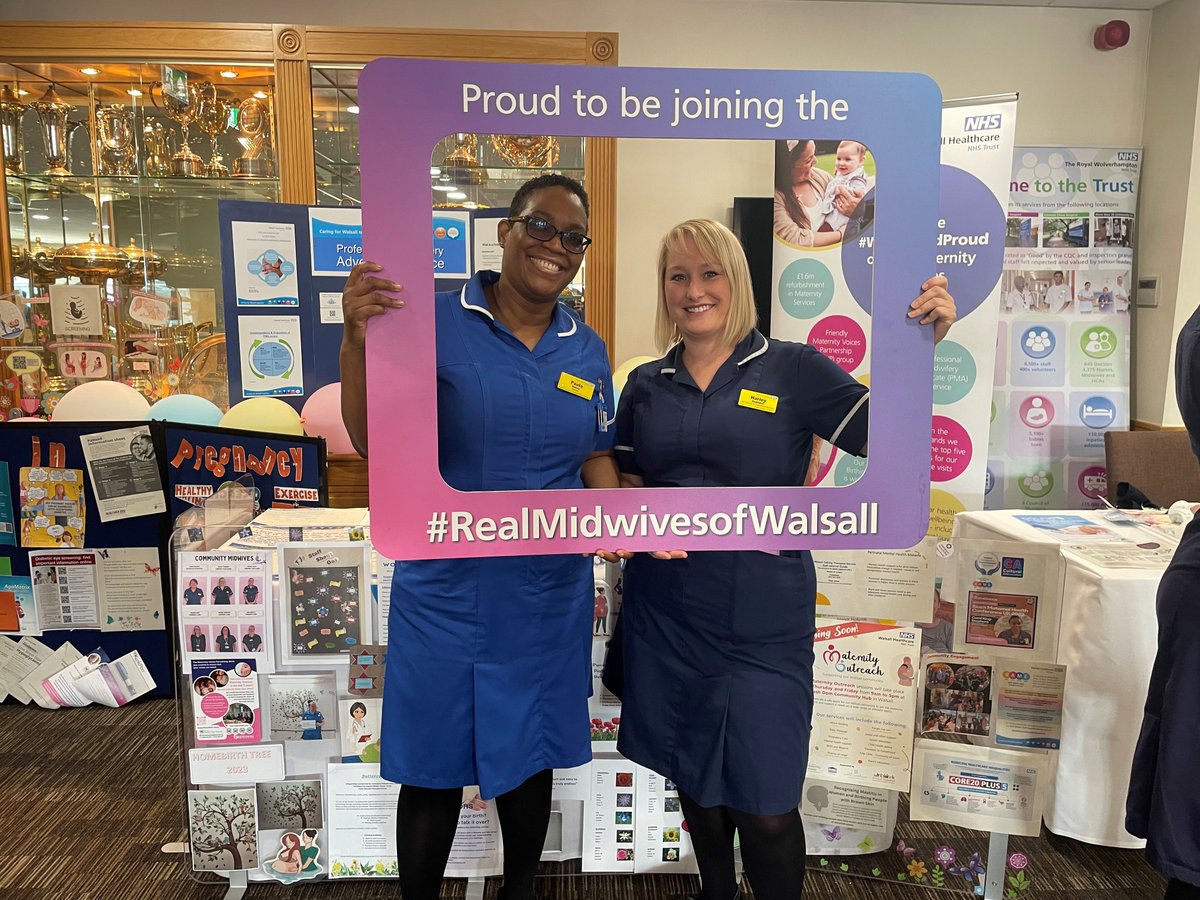 Representing Walsall

Who wouldn’t want to join the #RealMidwivesofWalsall?

Harley said: “This is a great event & it’s good to showcase all of the work in Walsall & the Black Country. Lots going on across the LMNS & it’s nice to see colleagues from other Trusts.”

#JoinourBCLMNS