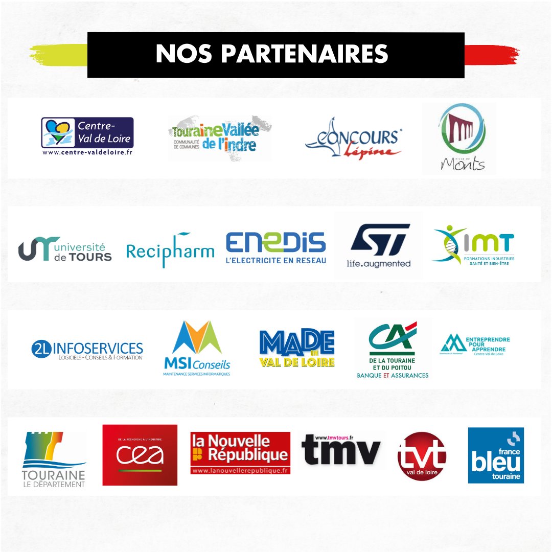 ICreateurs's tweet photo. Voici nos partenaires, qui soutiennent nos jeunes inventeurs et créateurs depuis plusieurs années maintenant ! Merci à eux pour leur soutien ! #partenaires #SJIC #engagement #jeunesinventeurs #monts https://t.co/bwNYmy87Zi