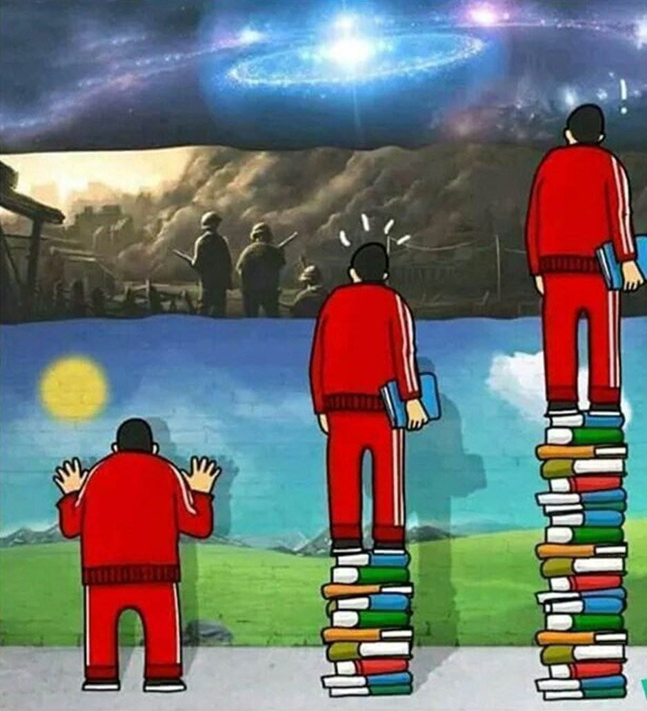 wisdom_theory's tweet image. Everything that man ignores does not exist for him. That is why the universe of each one, is summed up to the size of his knowledge.
— Albert Einstein