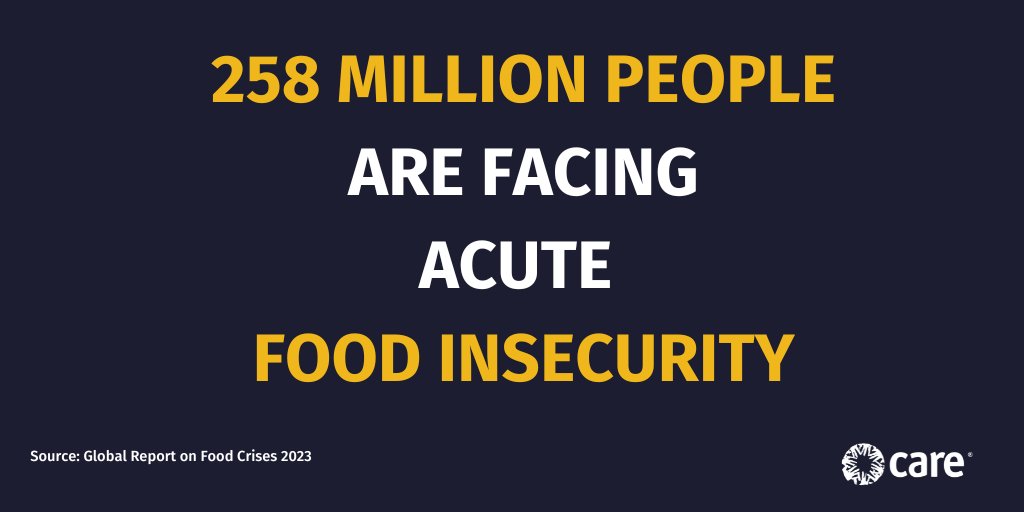 CARE International tweet media