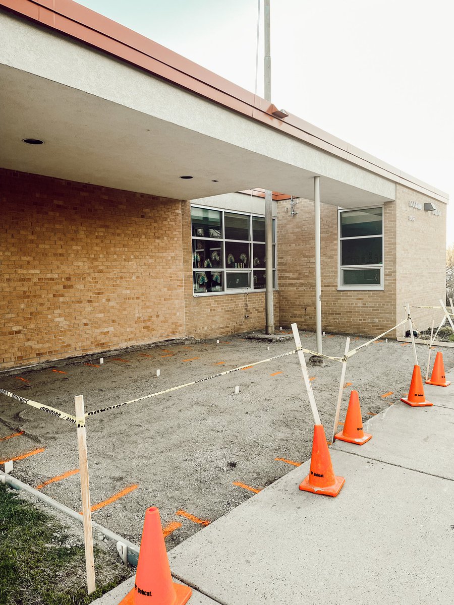 Breaking ground this week for our Outdoor Classroom! Huge thanks to our community, <a href="/gef253/">GEF</a> and Lodermeier’s for helping with the support and funds for this project.  #goodhueschool #proudtobeawildcat