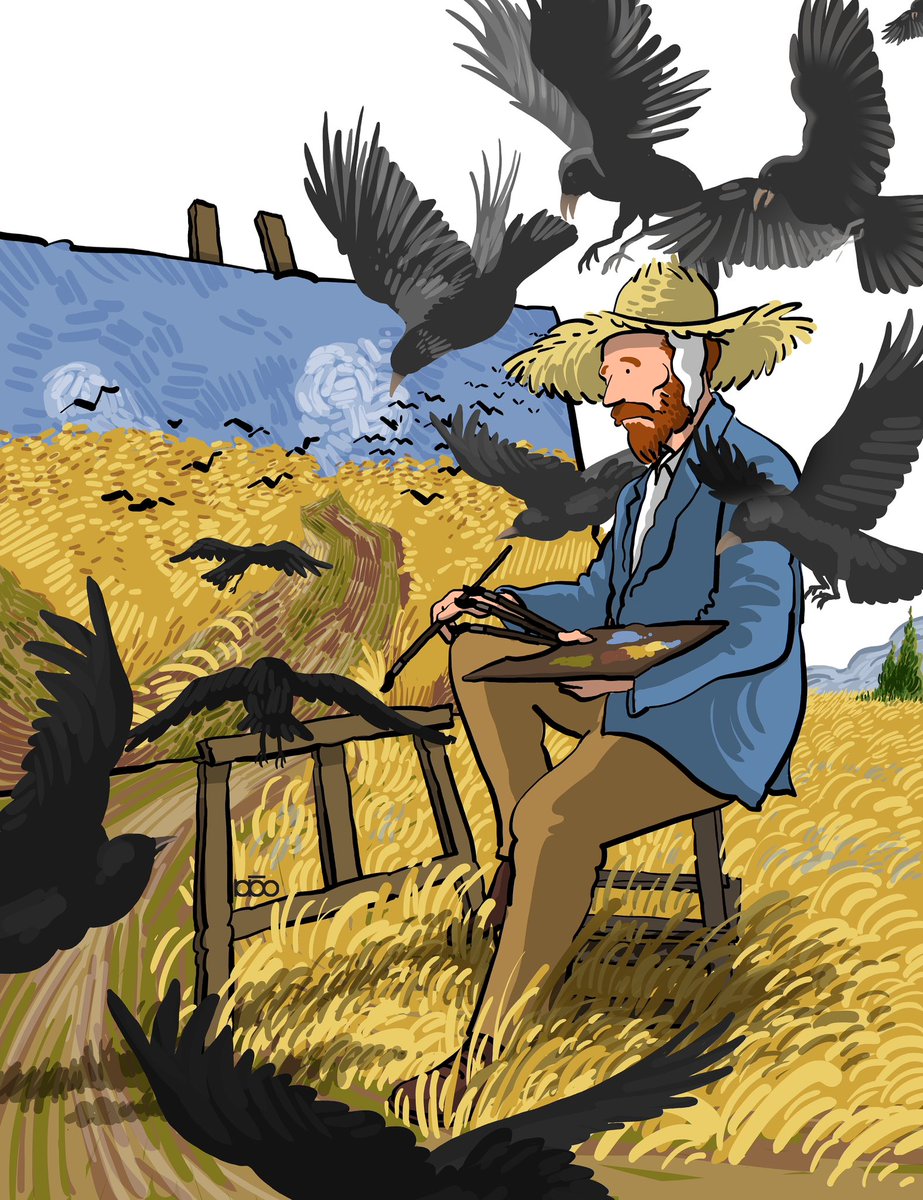 #VanGogh #digitalart #illusrtationart