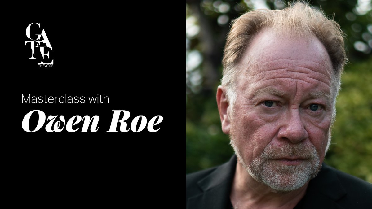 GateTheatreDub's tweet photo. ⚡Applications are now open for a very special Masterclass next Saturday, 13th May, with award-winning actor Owen Roe!
More info: https://t.co/foicmhelnb
#ActingIreland #ActorMasterclass #OwenRoe #OwenRoeActor #GateTheatreDublin https://t.co/RiE04PIWqW