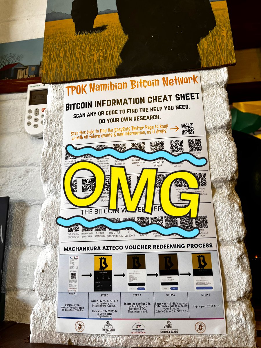 OKIN_17's tweet photo. Today’s the day 🥳
I’ll be using @Machankura8333 @blinkbtc @bluewalletio @apollosats @PodcastindexOrg & many others at today’s #TPOK Session to help people get to their Economic Emancipation with #Bitcoin 🙌🏾
Get your tickets from The Wolfshack while you still can https://t.co/WJYisRC7Ki