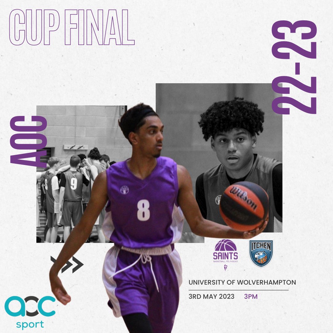 𝗔𝗢𝗖 𝗖𝗨𝗣 𝗙𝗜𝗡𝗔𝗟

The day is finally here. The team head to the University of Wolverhampton to take on Itchen College in the AOC Cup Final. 

Pob Lwc!!