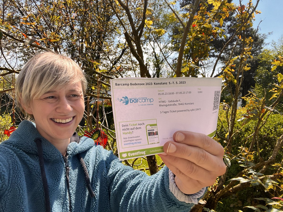 AnettHeim's tweet photo. @barcampbodensee freue mich schon aufs Wochenende https://t.co/Z4VkPoZAc4