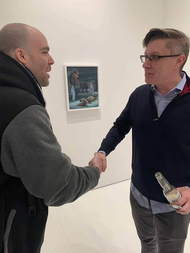 xzinft's tweet image. When you shake hands with the legends something happens. 

It's like this energy transfers 🚀 never give up.