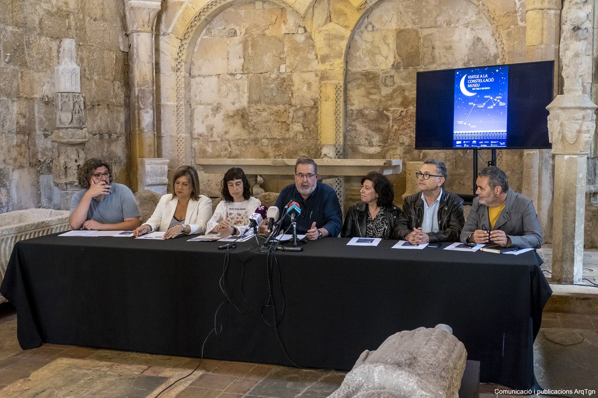 museuporttgna's tweet photo. Presentació nova edició #NitdelsMuseus, amb el lema Museus, sostenibilitat i benestar #ViatgeConstel·lacióMuseu @TGNcultura
#MuseuHistoriaTarragona @MNATTGN @MuseuBiblicTGN @museudiocesaTGN @medol_TGN
@MAMTarragona #MuseuPortTarragona @CaixaForum
@AurigaSC
Entrades @MNATTGN https://t.co/lrWQCBlgZQ