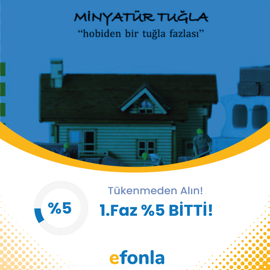 efonla's tweet photo. Minyatür Tuğla, kendi üretimi olan minyatür ölçekli inşaat ve maket malzemeleriyle eğitim, hobi/oyuncak ve inşaat sektörlerinde fark yaratıyor. Yatırım turumuzun %5'i tamamlandı ve siz de bu yenilikçi girişime yatırım yaparak çocukların nöromotor, yaratıcılık ve el becerilerini geliştiren eğitici bir hobi ürününe destek olabilirsiniz.

Hemen https://t.co/yeHKDVAmOf'a kaydolun ve Minyatür Tuğla'nın yatırım turuna katılın!

#MinyatürTuğla #efonla #yatırım #eğitim #hobi #oyuncak