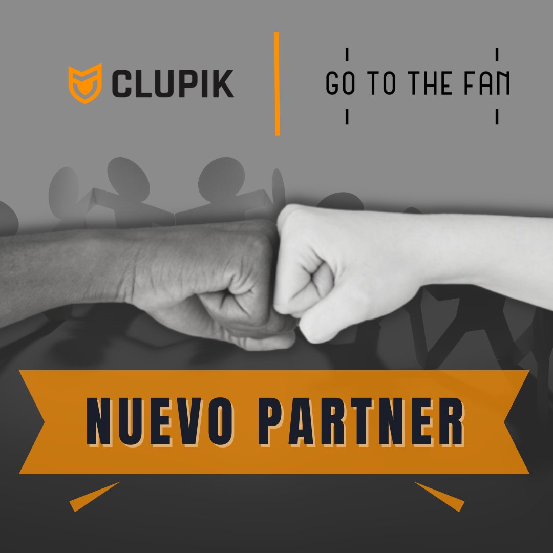 Nuevo acuerdo colaborativo entre Clupik &amp; Go To The Fun, una empresa dedicada al desarrollo y gestión de proyectos de entretenimiento innovadores en los sectores de los esports y del deporte.

👉 Conoce más en:
clupik.com/solutions/goto…