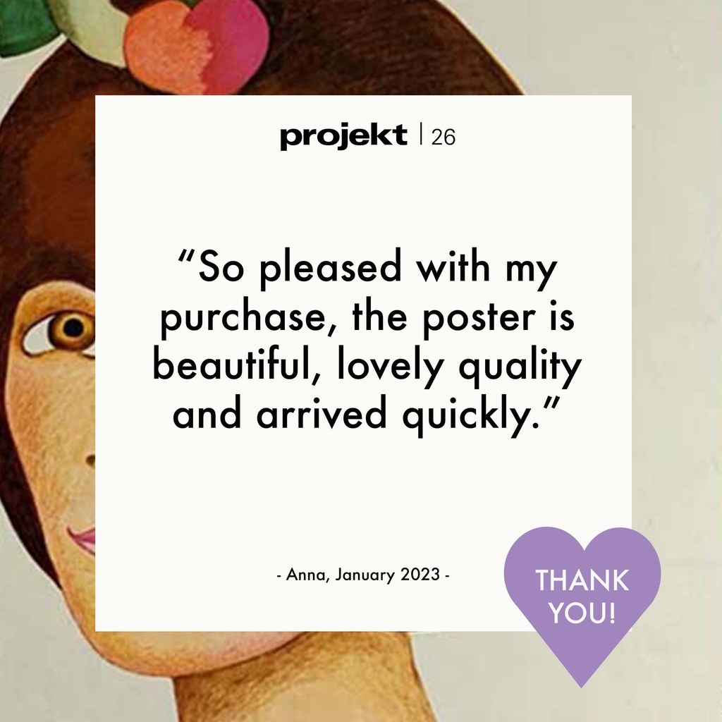 A HUGE THANK YOU today to all our lovely customers at l8r.it/Zs3x x

#polishposters #projekt26 #happycustomers #vintageposters #vintageart #artshop #artstore #wesellwhatwelove #artgallery #londonart #londonvintage #midcenturydesign #artwithsoul #customerreview #art