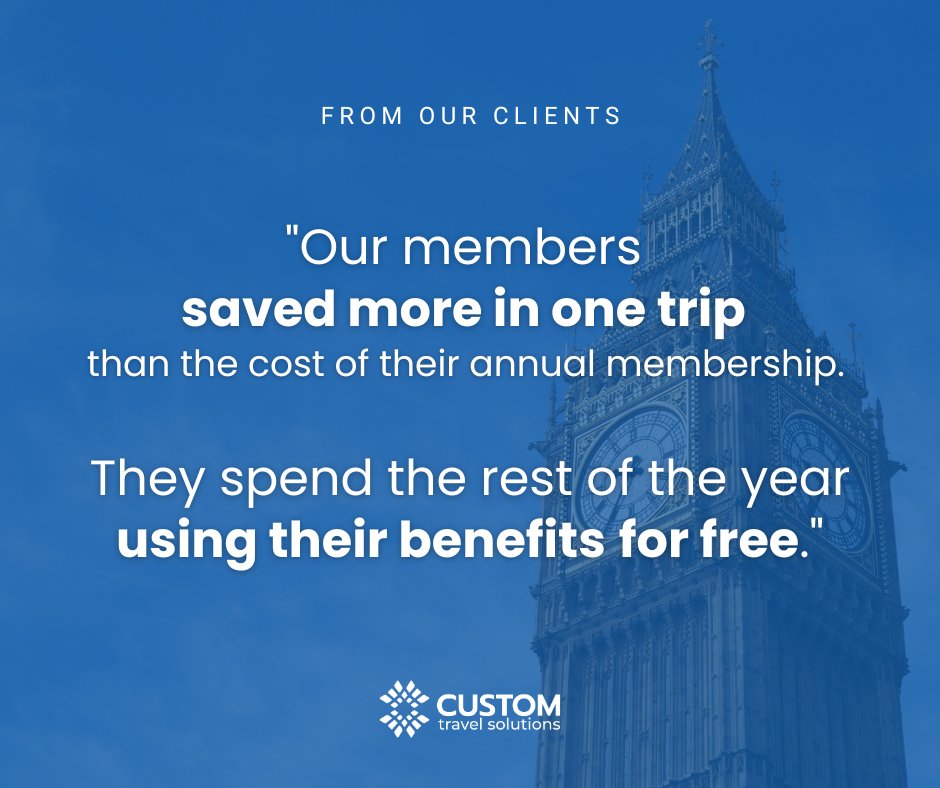 CustTravelSol's tweet image. Travel memberships add value thanks to exclusive rates &amp;amp; expansive inventory.

#CustomTravelSolutions #Travel #TravelPerks #TravelClub #TravelMembership #TravelBenefits #MembershipPerks #MemberRetention #LifestyleBenefits