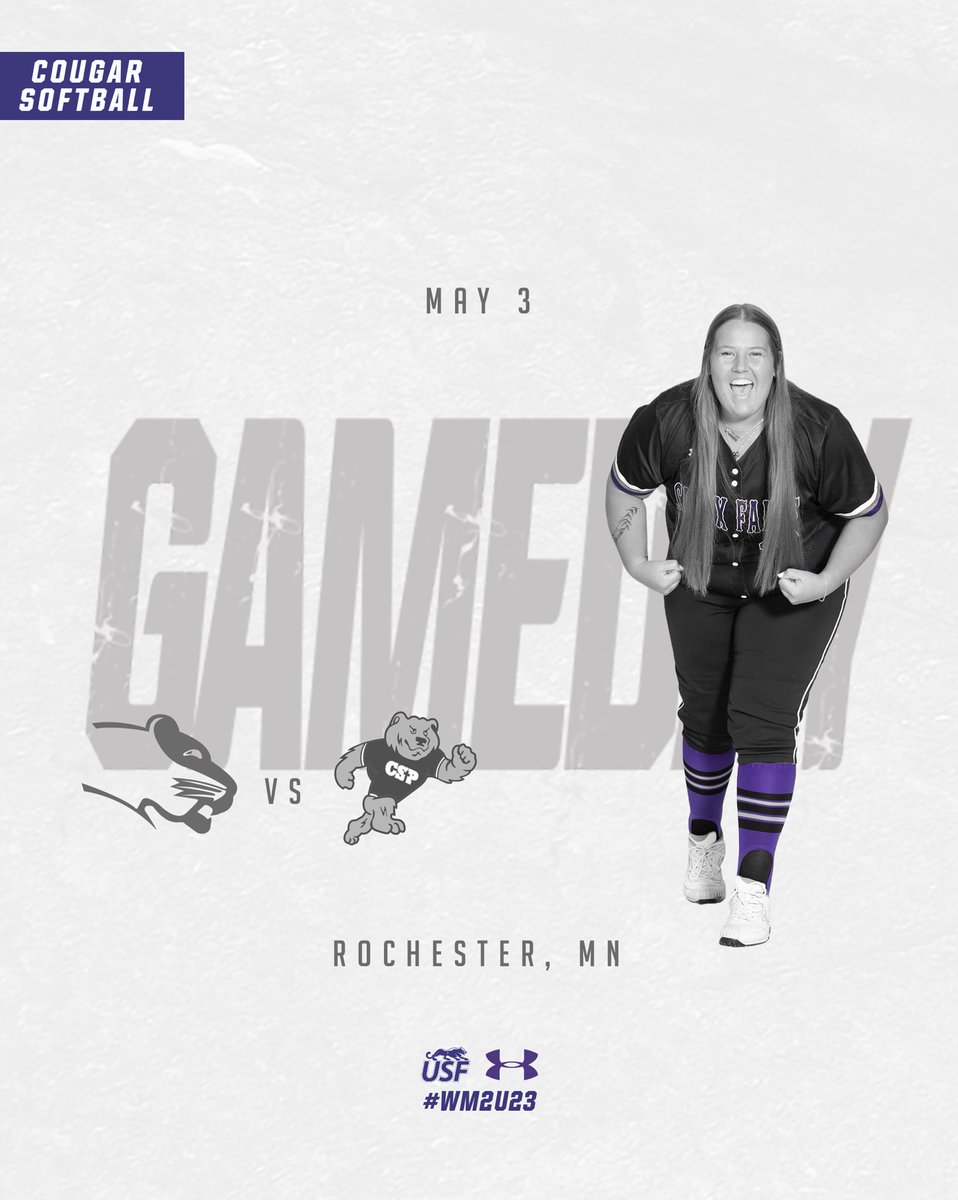 USFCougarsSB's tweet photo. Day βπ½ of the NSIC Tournament!
#GoCoo | #WM2U23
π- Rochester, MN
π- RYFSA Complex
β°- 10am & 2pm or 4pm
π- https://t.co/JGhYL4NDXw
πΊ- https://t.co/NZF53wRaL9 https://t.co/A6QJZafX1T