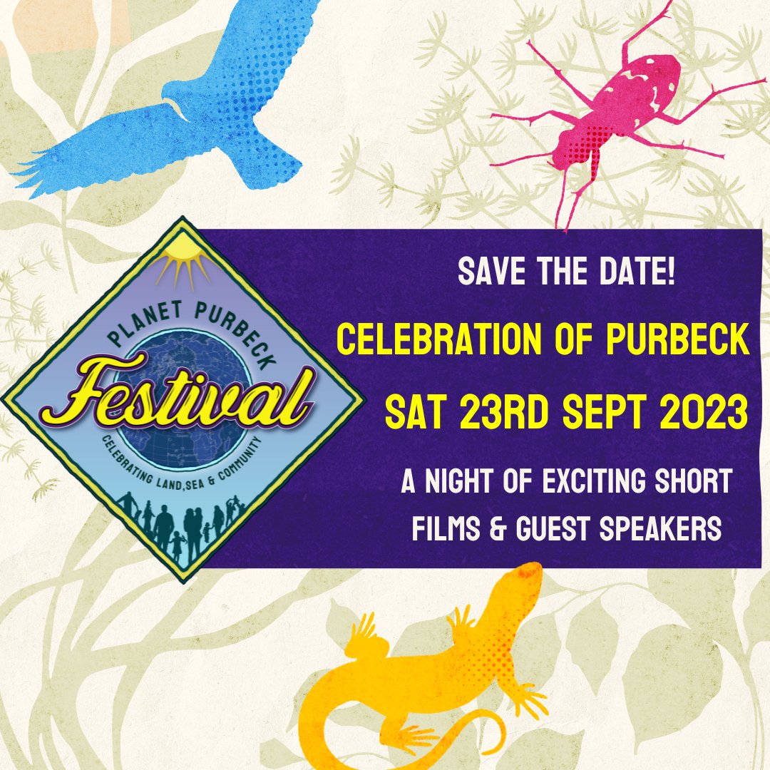 🌟 23rd September - pop it in your diary! 🌟

👏 Our most popular event is back for 2023!

💥 Celebrate the incredible nature &amp; people of Purbeck with us, with more truly inspiring speakers &amp; short films

Keep your eyes peeled for more details... 👀

#planetpurbeckfestival