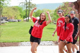 THE CHALLENGE IS ON! And we couldn’t be more excited! After all, we’re POWERED BY YOU. 
The first 100 donors who make a gift of at least $25 will unlock a $100 match to the same fund by the Mary and Jerry ’83 Bermingham Challenge.
Make your gift now at suny.oneontaalumni.com/g/power.