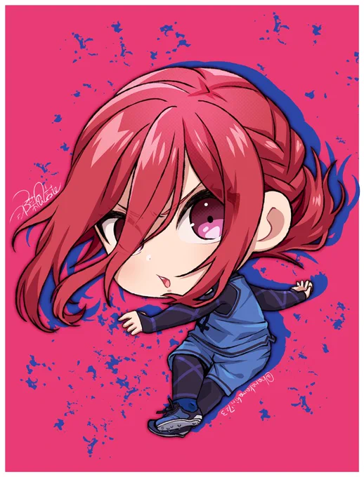 華やか可愛いSDたくさん描いてます! お仕事でも趣味でもちまっこいの描くの大好きです!  #GWはフォロワーが増えるらしい #ゴールデンウィークSNS展覧会2023