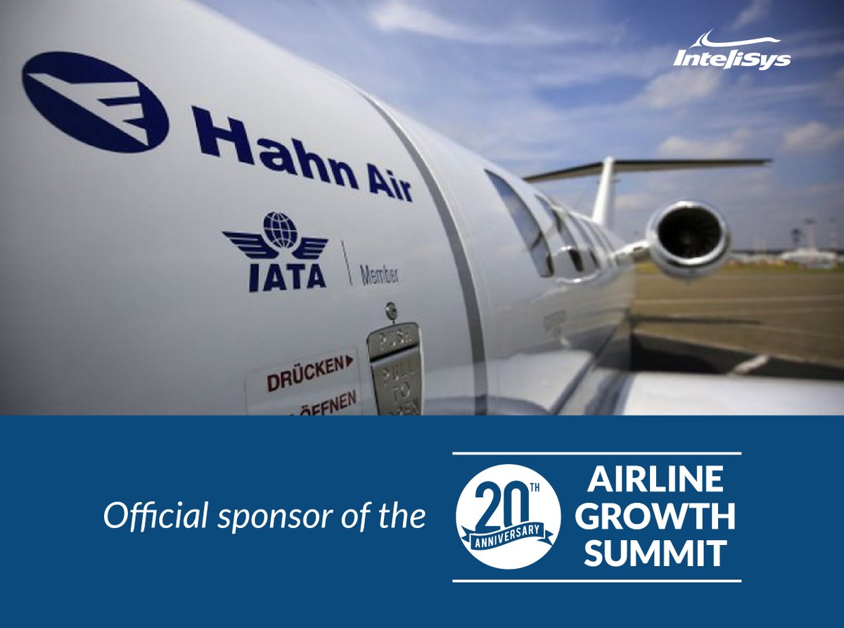 InteliSysAv's tweet photo. We are honoured to have @Hahn_Air as a Gold Sponsor for the 2023 Airline Growth Summit!

Don't miss your opportunity to connect with this GDS expert at #AGS2023.

For more about Hahn Air: https://t.co/XLx5Z0CMnS
For more on the Airline Growth Summit: https://t.co/iUtr9ALqDi https://t.co/i8t8klJJVW