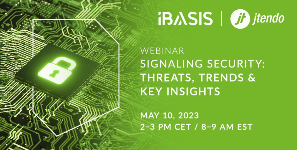 i_basis's tweet image. There is still time to register! iBASIS &amp;amp; @jtendo team up  for a webinar discussing the latest trends in telecom security threats &amp;amp; how to prevent these trends from affecting Mobile operator business. 

Register Today: ibasis.com/webinar-signal…

#SignalingSecurity #MobileOperators