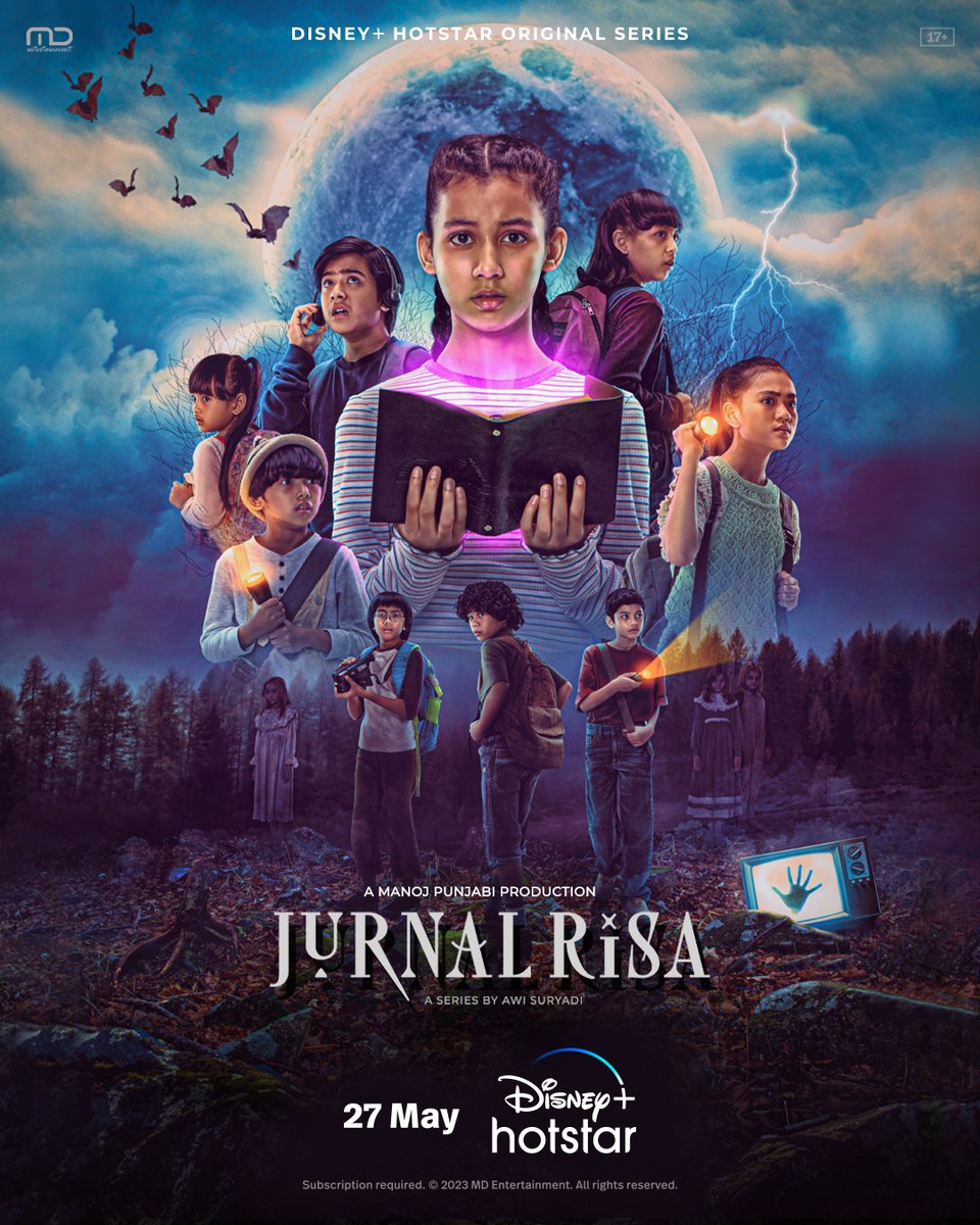 DisneyPlusMY's tweet photo. Strim Siri Original Indonesia #JurnalRisa, cerita seram adaptasi novel popular, 27 Mei ini di #DisneyPlusHotstarMY. https://t.co/eq5juMDhbD
