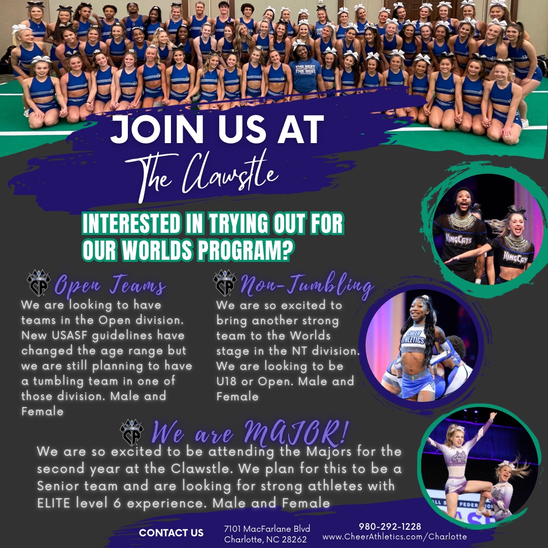 It’s almost time for tryouts! 👏🏼 Have you signed up yet? 👀 #10YearsStrong