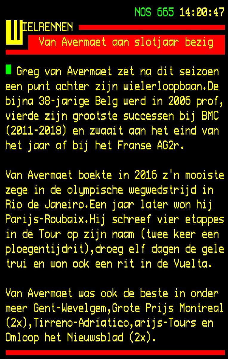LangeToepie's tweet photo. Wat heb ik genoten van deze man en winnaar van de waarschijnlijk mooiste koers die ik ooit zag. Een koers die hij overigens op voorhand helemaal niet kon winnen
#MerciGreg https://t.co/921IOlFzEH