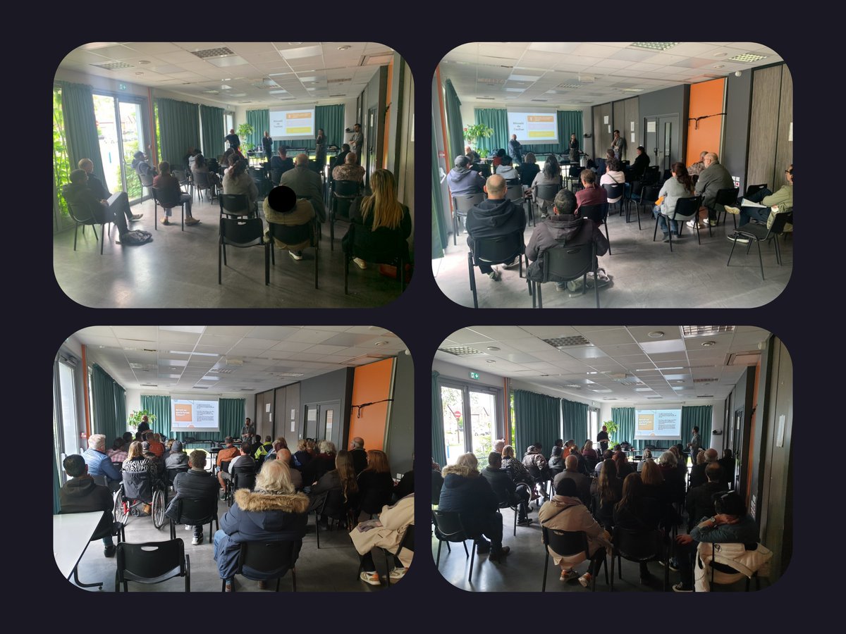 👍 Un franc succès pour les réunions d'intégrations du Forum Séniors !
Une quarantaine de de personnes se sont engagées à suivre un parcours de préparation pour décrocher un job lors de l'évènement qui se déroulera le 13 juin !

Merci à <a href="/villesinlenoble/">Sin Le Noble</a>  pour le prêt de la salle