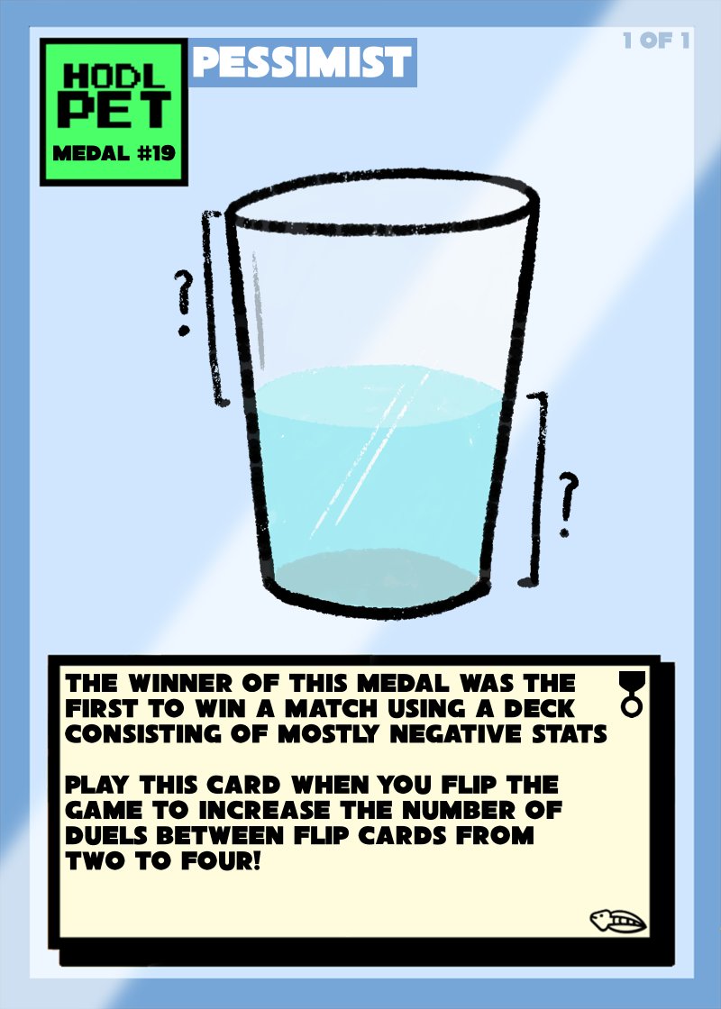 Two new HODLTRUMPs medals have been released! 🎖️

Build your deck and try to win them here!: hodlpet.io/trumps 💫