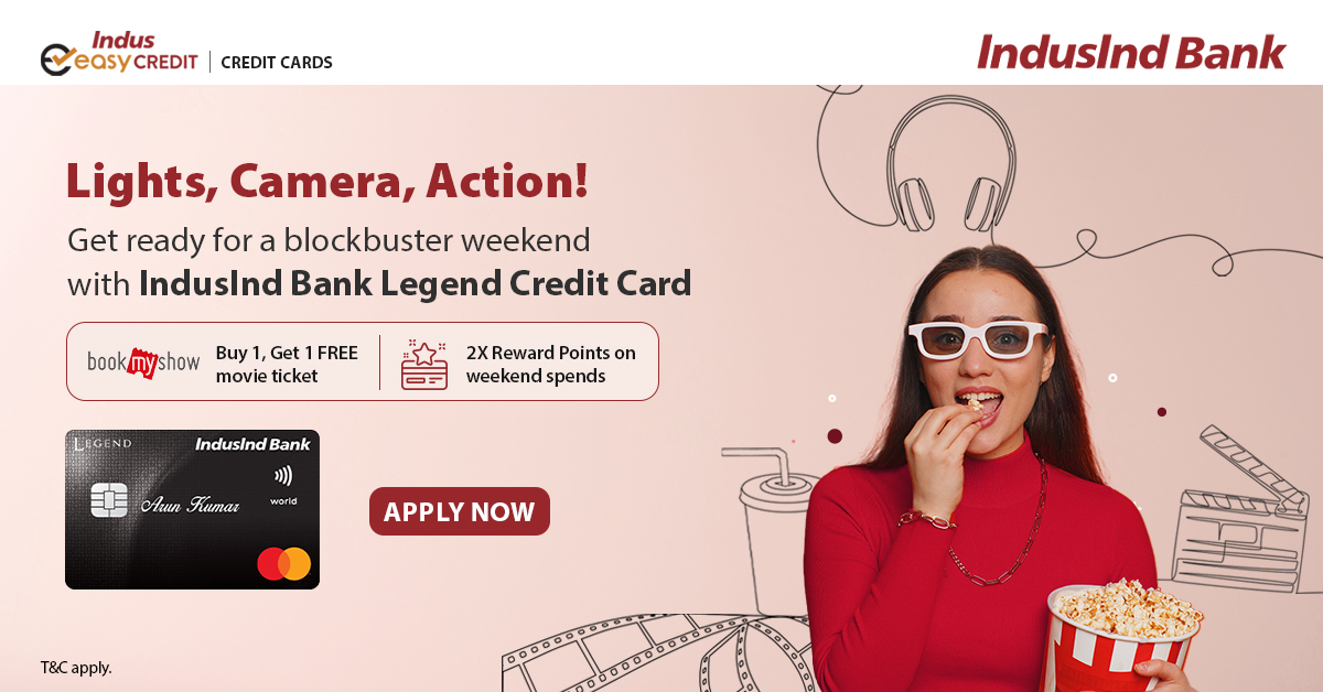 IndusInd Bank on Twitter "Grab your popcorn & get ready for a