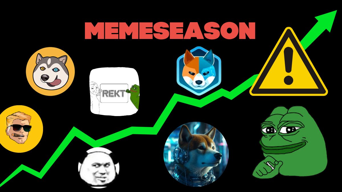 PolGoergen's tweet photo. En las últimas semana nuevos memetokens como Pepe, AiDoge… están subiendo como la espuma 🤑

¿Significa que debo ahora comprar el próximo memecoin que “me hará millonario”? 🚀🌕 

NO ❌😅

Abro hilo 🧵 https://t.co/Qc1LnJOxRy