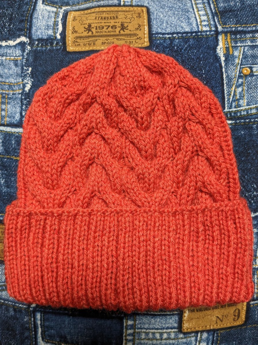 ra6rir6ure6ro's tweet photo. HIROMI NAGASAWAさんのWEEKEND HATを編みました🧶
ずんずん編めて楽しかった٩( ᐛ )و
#ravelry #weekendhat
#plainneedleworks https://t.co/qRGHhaC7wO
