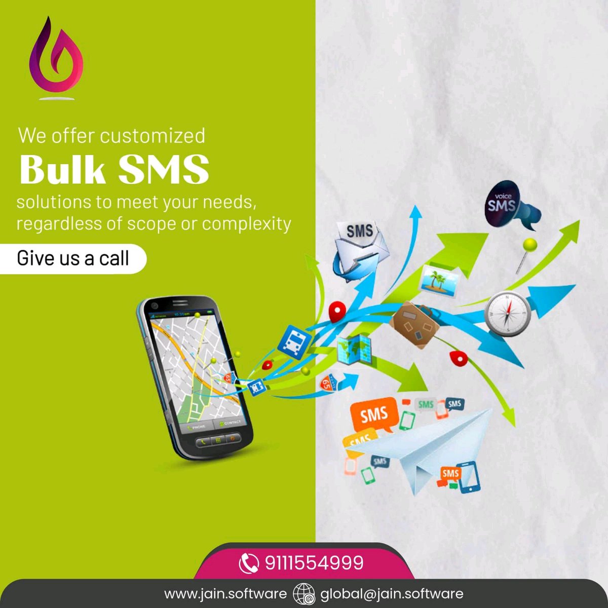 sohiljain01's tweet image. 📱📨 Need to reach your customers quickly and efficiently? Look no further! Our customized Bulk SMS solutions have got you covered, no matter the size or complexity of your campaign.
🚀👍 #BulkSMS #CustomizedSolutions #EfficientCommunication