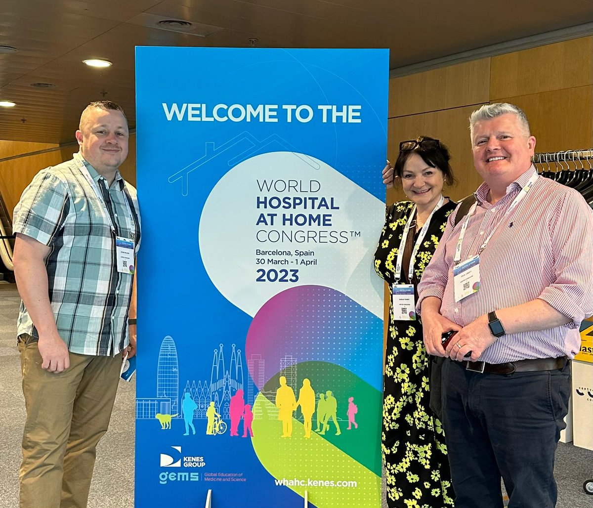 The Digital Hub recently sponsored three people to attend the World Hospital at Home Congress in Barcelona. This amazing opportunity explored how different countries are using technology to advance healthcare services and shared best practice bit.ly/3oLCMD1