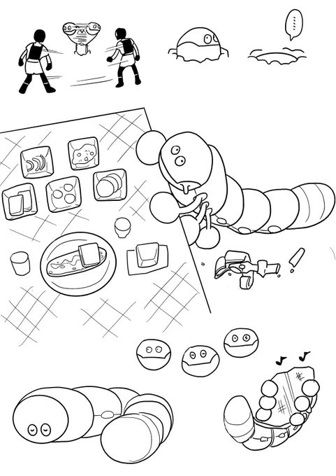 ミミズズでぇす。