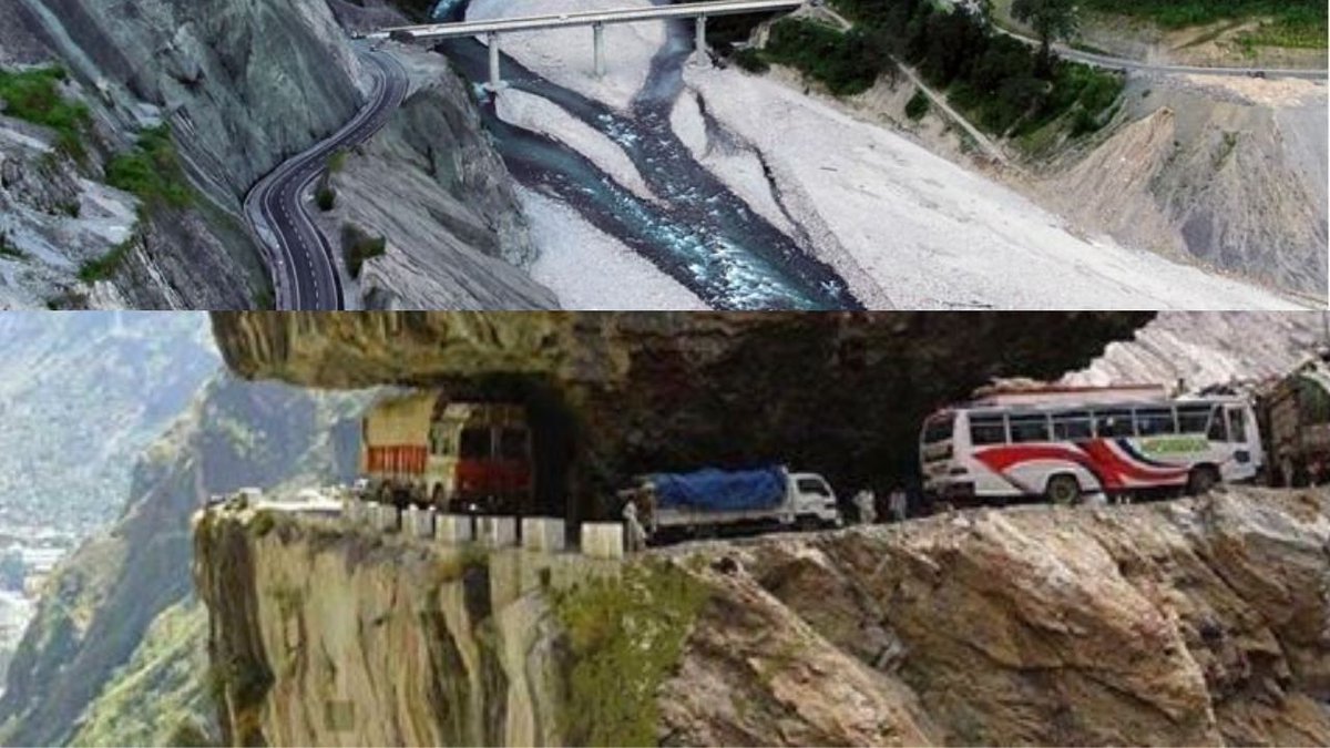 yousaytv's tweet photo. 10 Deadliest Roads In India: మృత్యువును పరిచయం చేసే అతి ప్రమాదకరమైన రోడ్లు.. వెళ్లారంటే మీ పని ఖల్లాస్ అంతే..!
Web Article:- https://t.co/EXRkMkxhB2
#DeadliestRoadsInIndia #DeadliestRoads #Roads #KishtwarKailashRoad #KhardungLaPass #ChangLaPass #NH22 #LehManaliHighway #YouSay https://t.co/8loHB7brFy