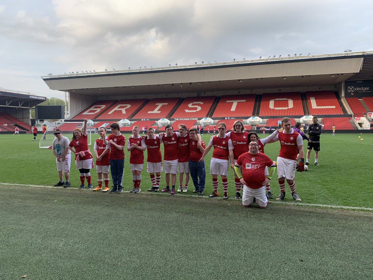 BristolDS1's tweet photo. Thank you to @RobinsFound for inviting us to their Celebration of Sport event yesterday @ashtongatestad We all had a great time, with brilliant football and team work shown by all ⚽️⚽️ https://t.co/JS9IYRexnJ