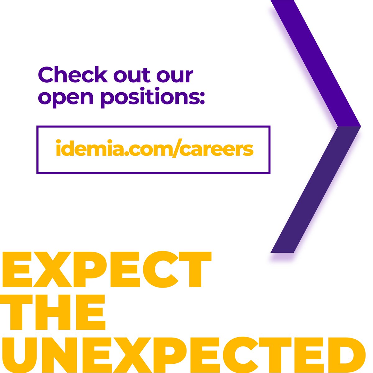 IDEMIA_IST's tweet photo. We're #recruiting for tech roles worldwide 🌍 Morocco, Egypt, France, India + beyond, we are looking for: #JavaDeveloper, #QAEngineer, #SystemIntegrator, #SecuritySpecialist + #DeepLearningEngineer
Join our community + enter a continuous learning culture👉 https://t.co/HVQnJ2huKJ https://t.co/MXMfAVxyx6