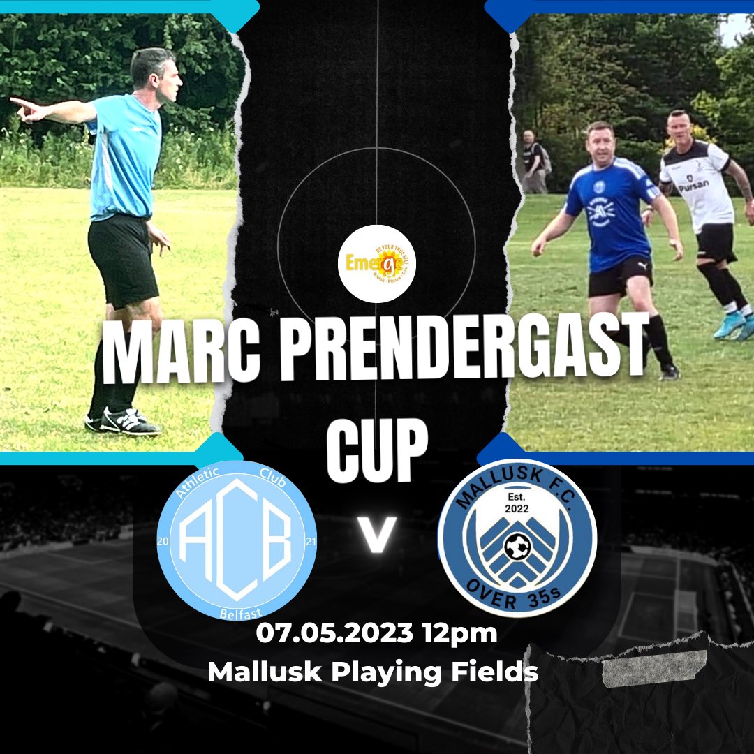 ACBelfast's tweet photo. This weekend sees our overs begin what we hope will be a great cup run as they travel to Mallusk Playing Fields to face Mallusk FC for the third time this season. All support is welcome

#UppaAC #amateurfootball #belfast #northernireland #marcprendergastcup https://t.co/VR4atSLap0