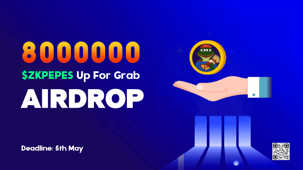 Web_3space's tweet photo. 🥳 ZKPepe Zelay (Crew3) Airdrop For All Participants

🏆 Prize Pool - 8,000,000 $ZKPEPE Tokens

✅ Follow @ZKPEPES
✅ Finish gleam : https://t.co/vZnzYQ2USb

#Web3space #Airdrop #Giveaway #Crypto #PEPE #ZKPEPE #GleamGiveaway https://t.co/ubO4xf2C2F