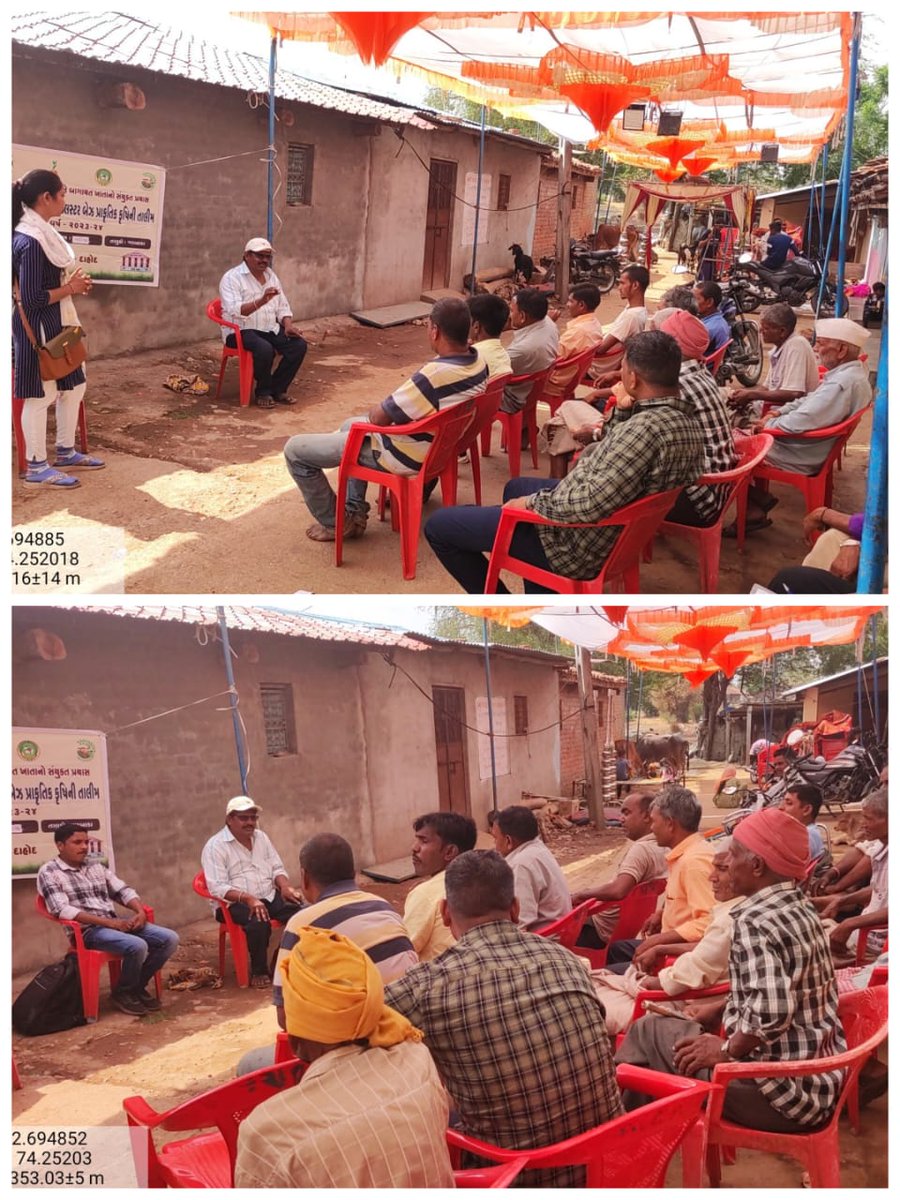 🌾આજ રોજ ગરબાડા તાલુકા ના નીમચ ,દાદુર, નવાફળિયા અને નેલસુર  ગામે વિસ્તરણ અધિકારી.ખેતી અને  ગ્રામસેવકો  દ્વારા  10 ગ્રામપંચાયત દીઠ ક્લસ્ટર બેઝ પ્રાકૃતિક કૃષિની તાલીમ અપાય .<a href="/TDO_Garbada/">TDO GARBADA</a> <a href="/We23568206/">દાહોદ જિલ્લા ગ્રામસેવક મંડળ</a> <a href="/DaoDahod/">DAO DAHOD</a>