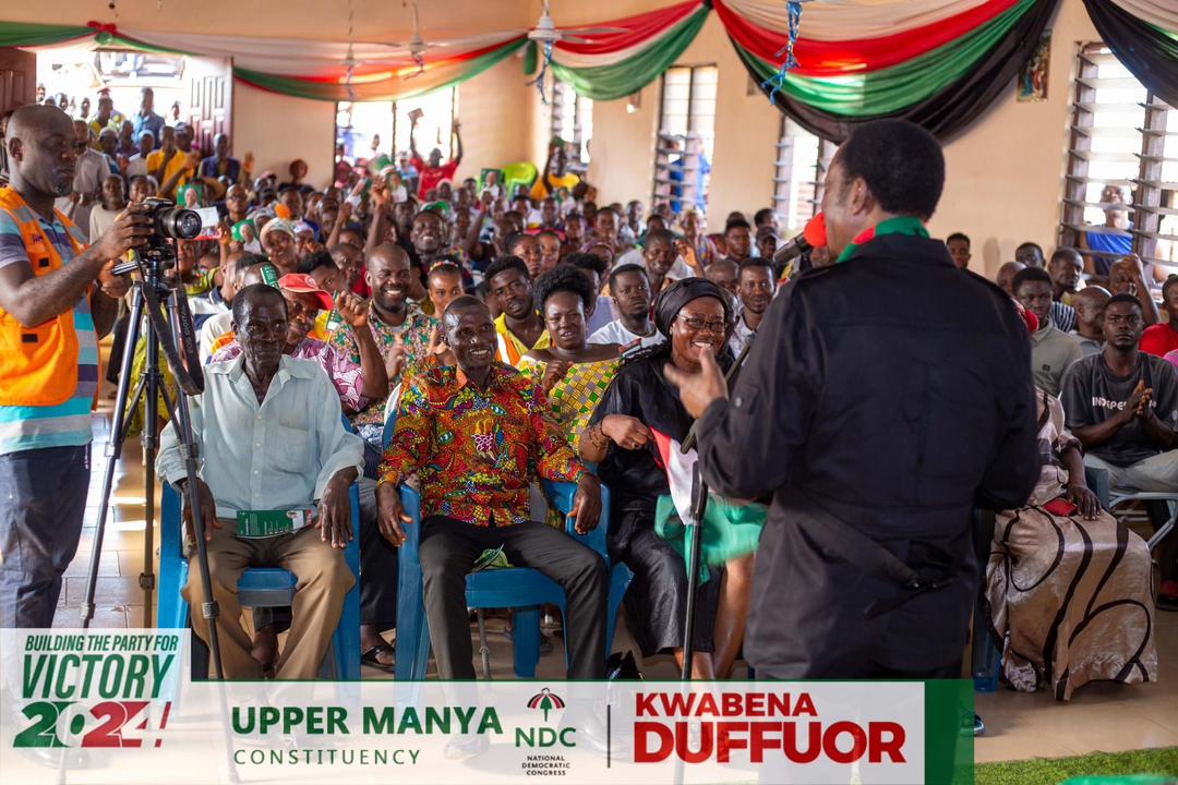 fiagberaymond's tweet photo. It's abundantly clear, Dr. Kwabena Duffour has shown that the way forward to a resounding victory for NDC in 2024. Decades-long monopoly is far behind us. https://t.co/I6BNfQLEgs