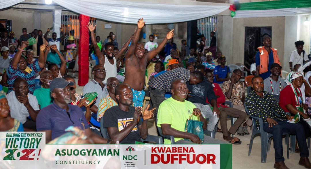 fiagberaymond's tweet photo. It's abundantly clear, Dr. Kwabena Duffour has shown that the way forward to a resounding victory for NDC in 2024. Decades-long monopoly is far behind us. https://t.co/I6BNfQLEgs