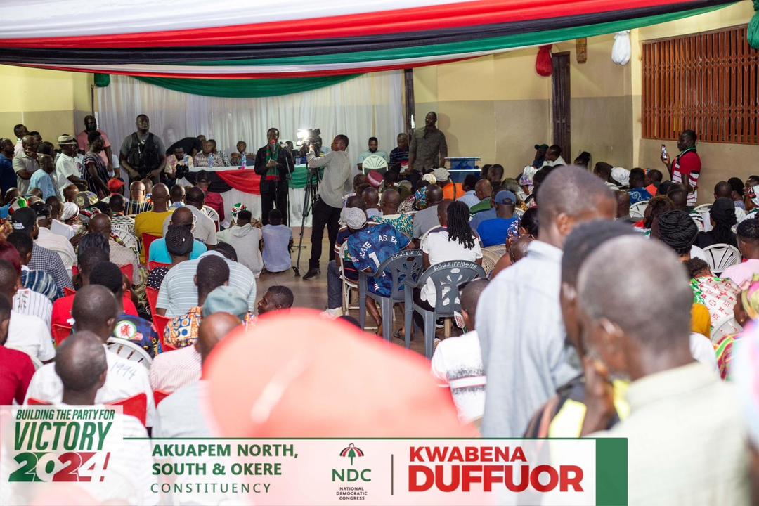 fiagberaymond's tweet photo. It's abundantly clear, Dr. Kwabena Duffour has shown that the way forward to a resounding victory for NDC in 2024. Decades-long monopoly is far behind us. https://t.co/I6BNfQLEgs