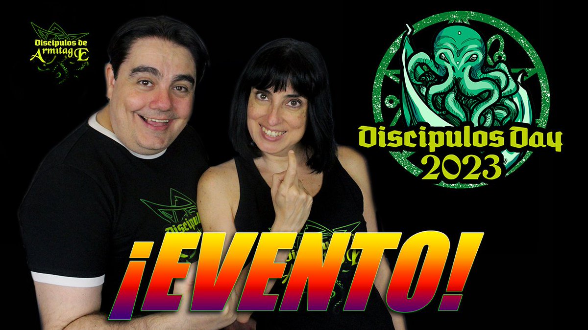 DiscipArmitage's tweet photo. 📢 ¡Ya está aquí el #discipulosdays2023! El evento de juegos de mesa temáticos. ¡Os contamos todo para que no os lo perdáis y podáis venir! ¡VAMOS VENIROS!

💥https://t.co/w3dbGWq3SM

#juegosdemesa https://t.co/ZtjzaO3eqp