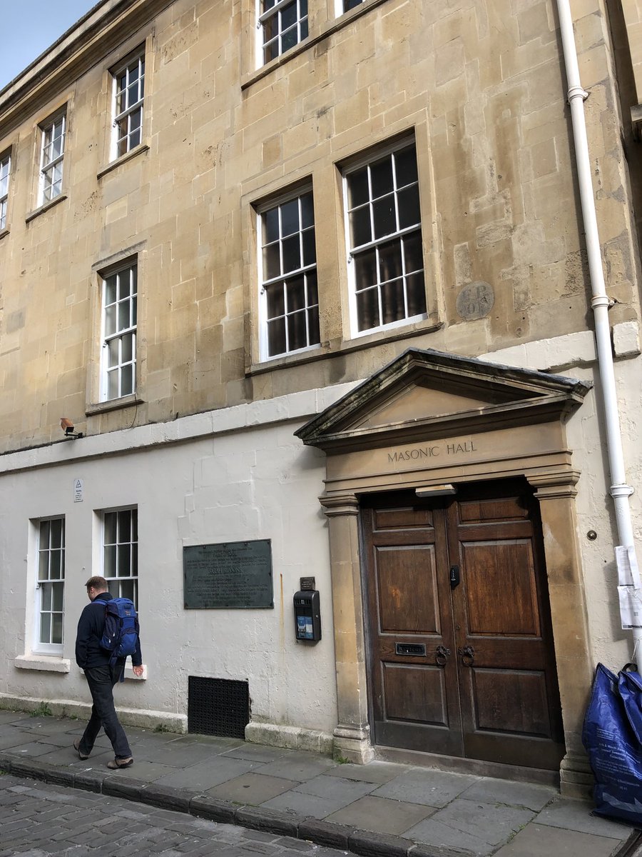Barb_Drummond's tweet photo. #MasonicHall #Bath original #TheatreRoyal former @CatholicChapel tour shows remnants of all 3 #history https://t.co/quF8eAjfKh
