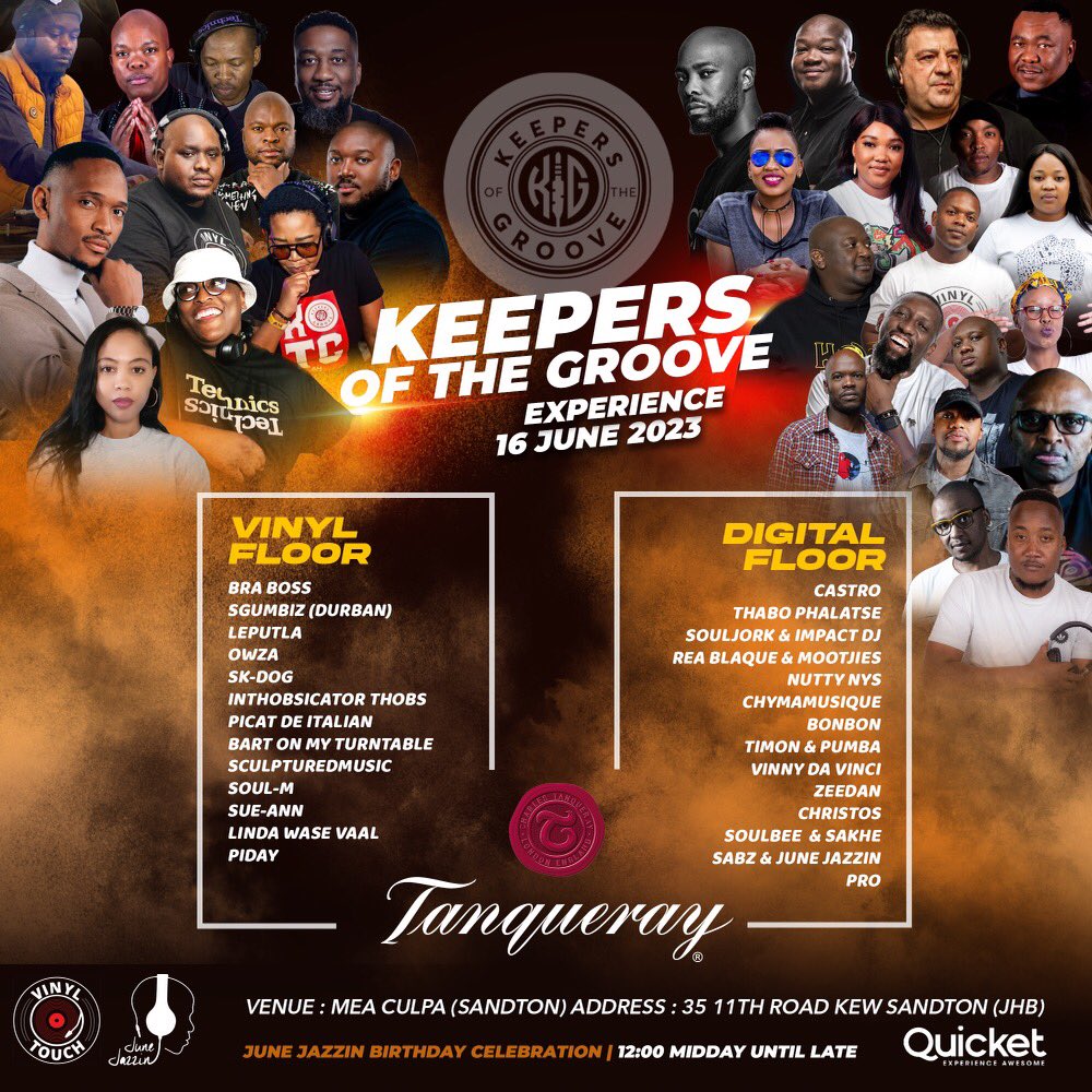 KEEPERS of the groove experience, 16 June 2023